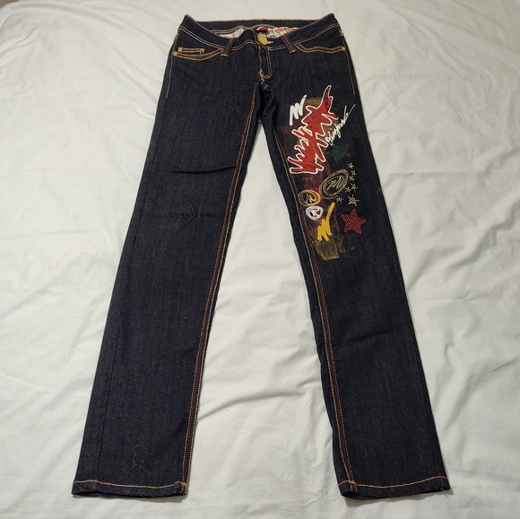 Miskeen Vintage Y2K Jeans - Picture 1 of 6